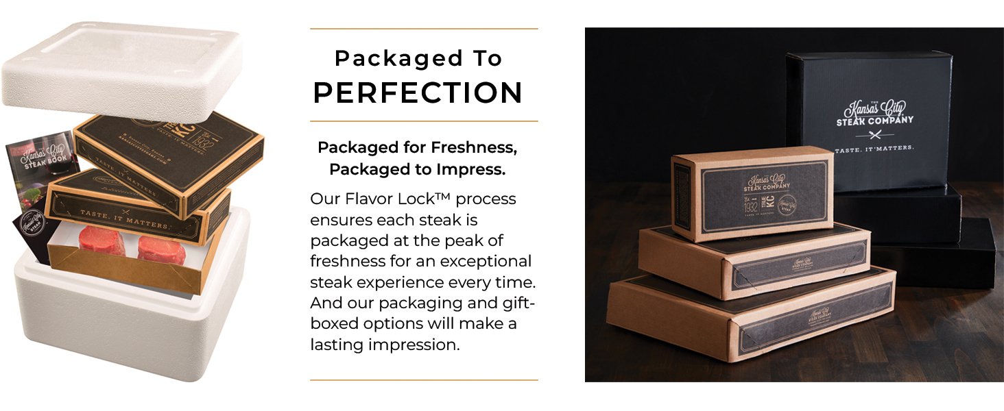 Kansas City, Filetes, Premier Steaks, Regalo, Envasado, Perfecto